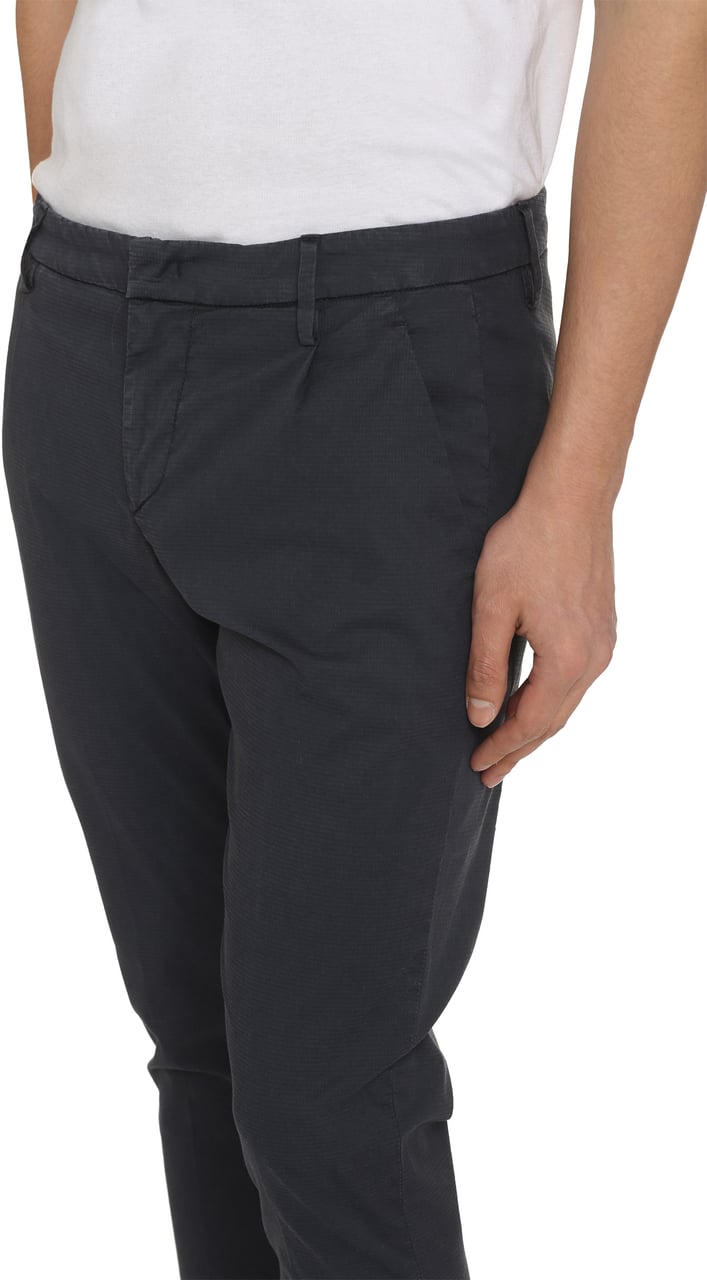 Dondup Gaubert cotton Chino trousers Blauw