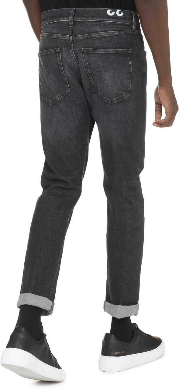 Dondup Icon stretch cotton jeans Grijs