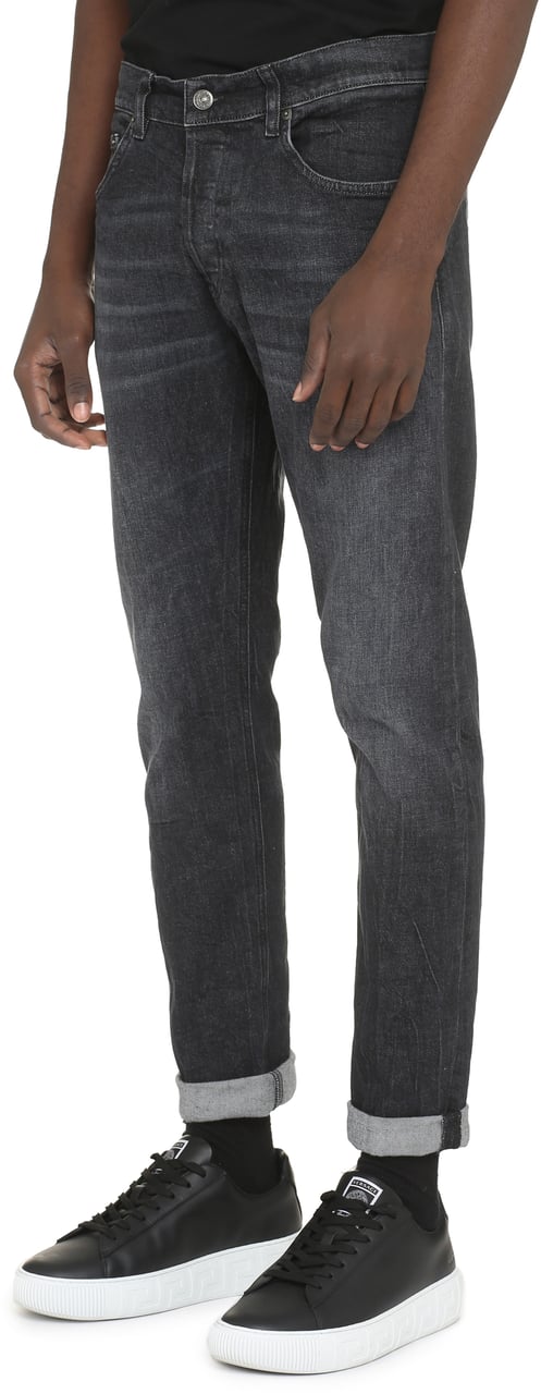Dondup Icon stretch cotton jeans Grijs
