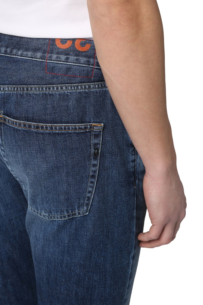 Dondup Icon Stretch cotton jeans Blauw