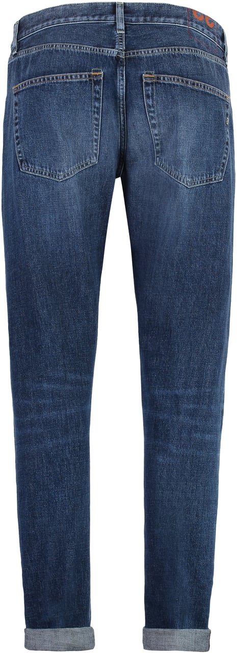 Dondup Icon Stretch cotton jeans Blauw