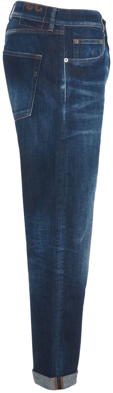 Dondup Straight leg jeans 'Icon' Blauw