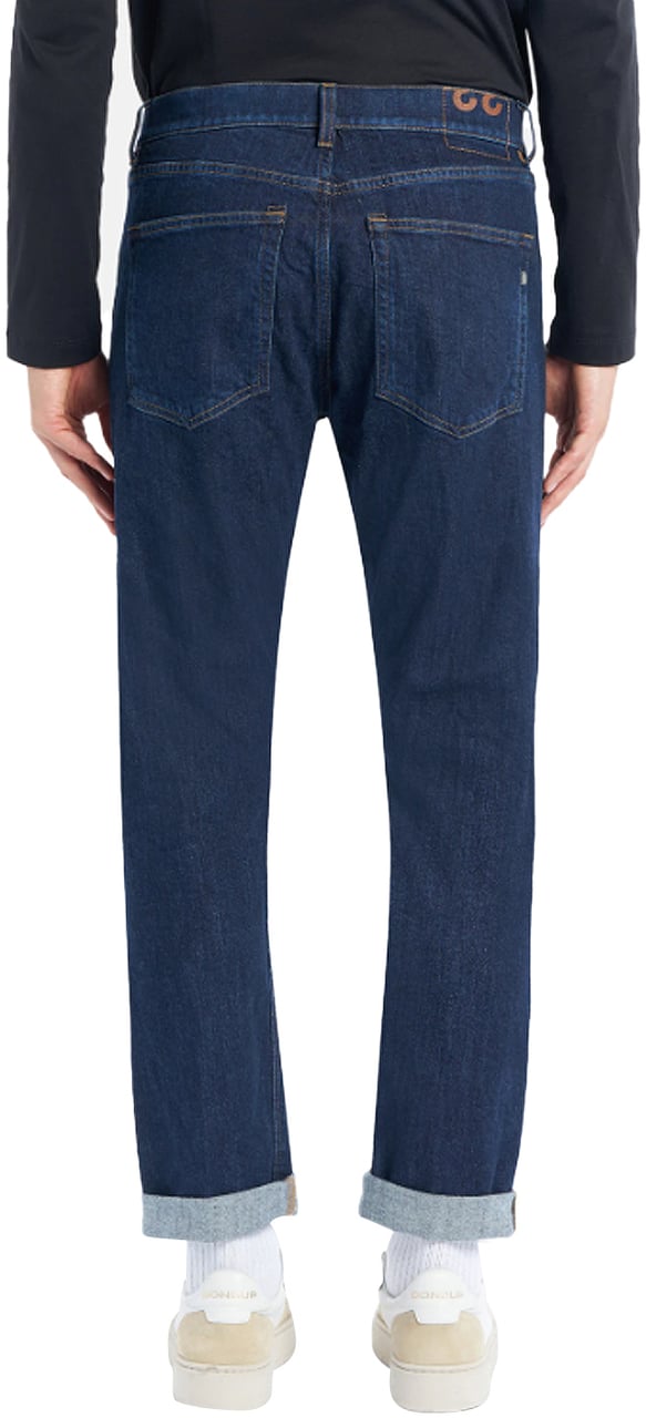 Dondup Trousers Blue Blauw