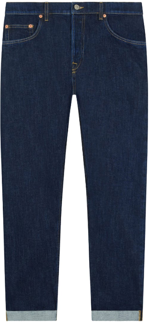 Dondup Trousers Blue Blauw