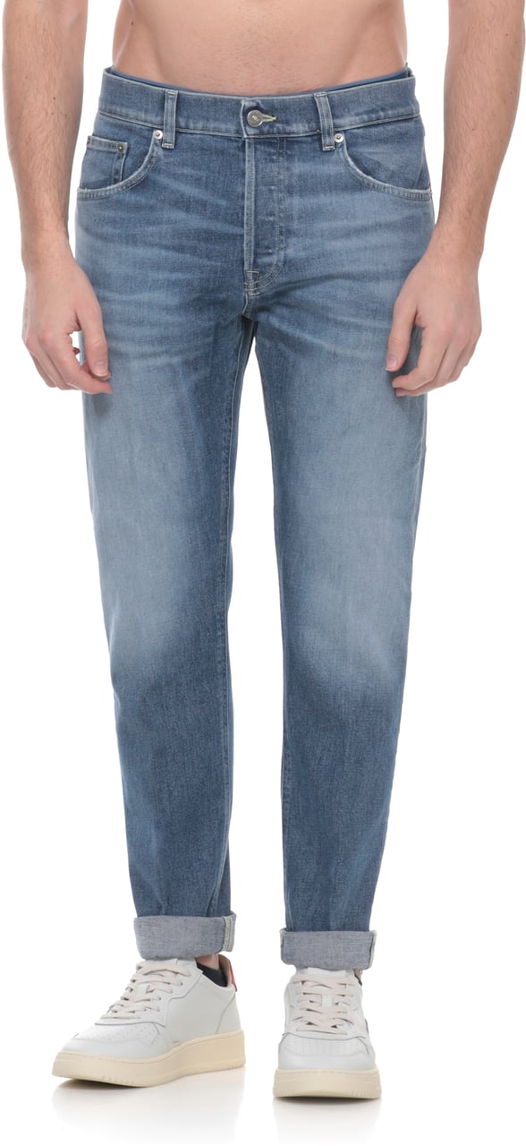 Dondup Jeans Blue Blauw