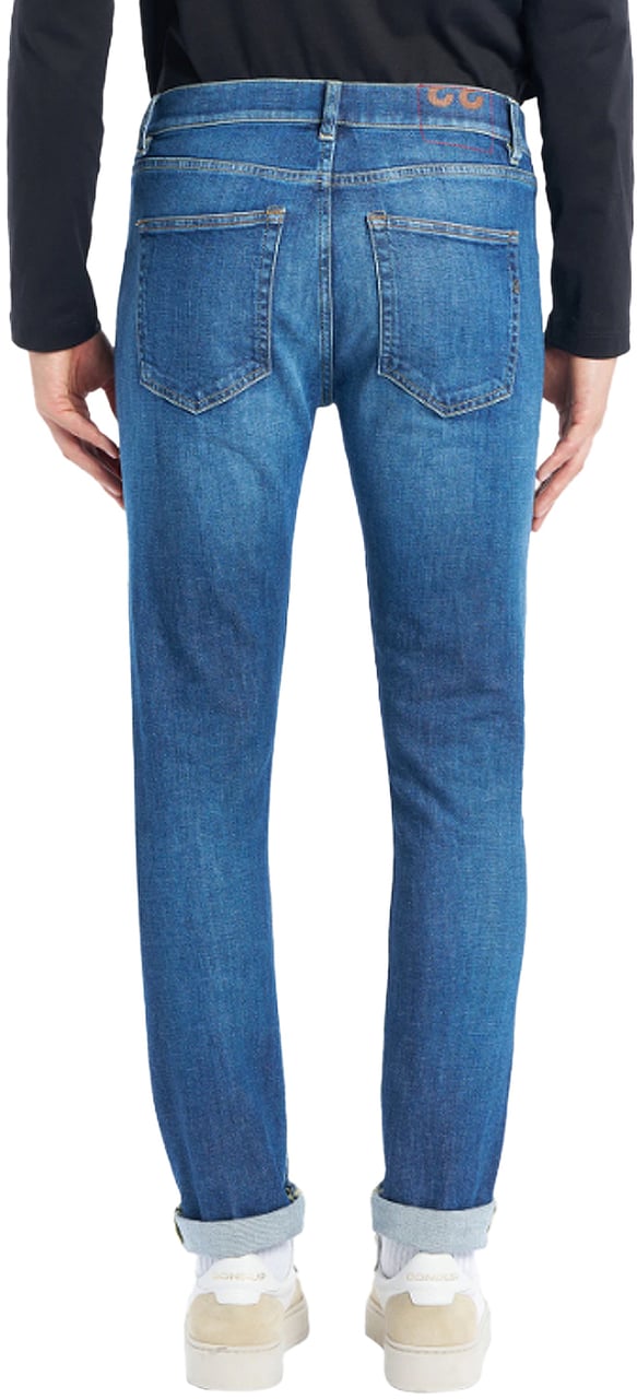 Dondup Trousers Blue Blauw