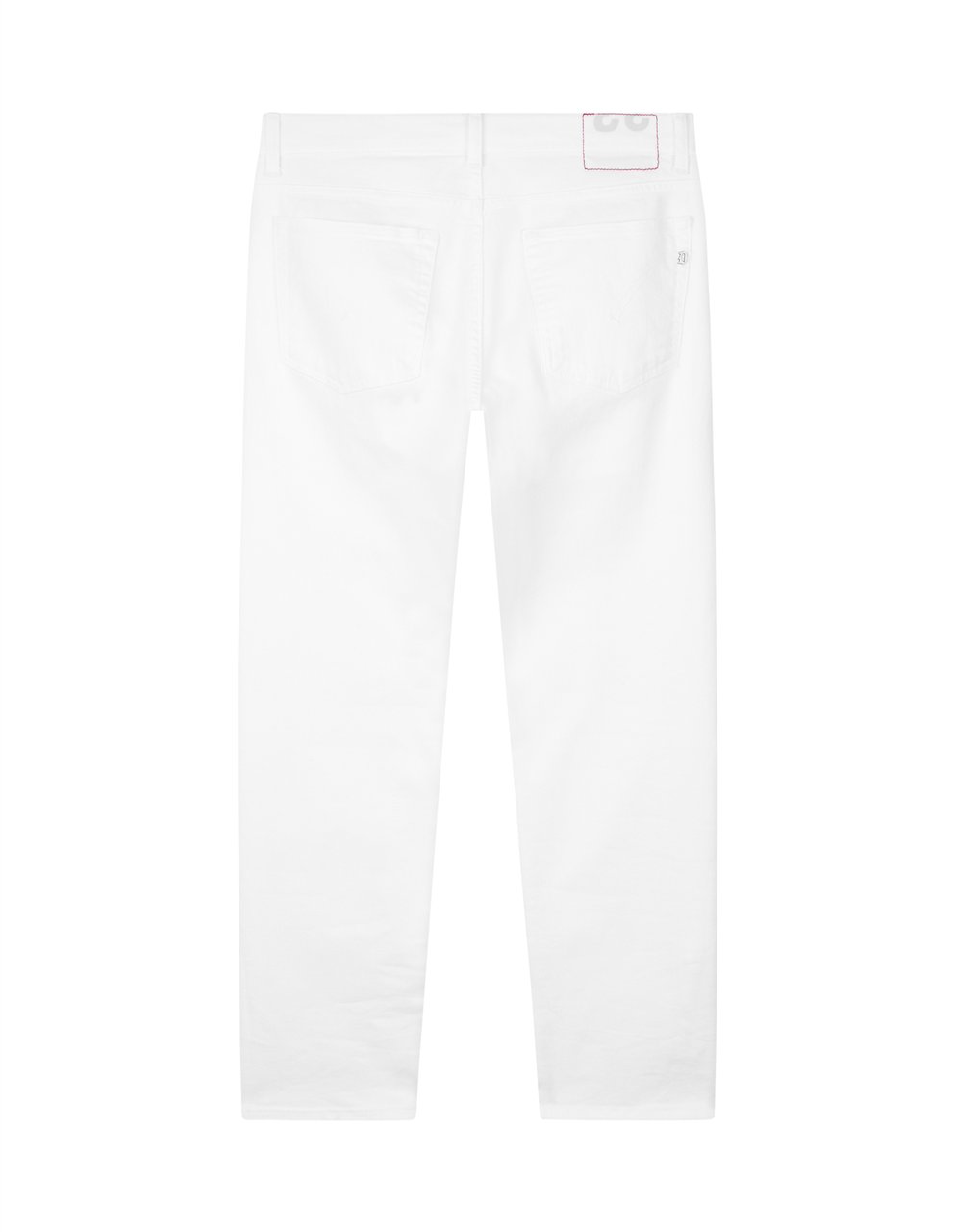 Dondup Trousers Bianco Wit