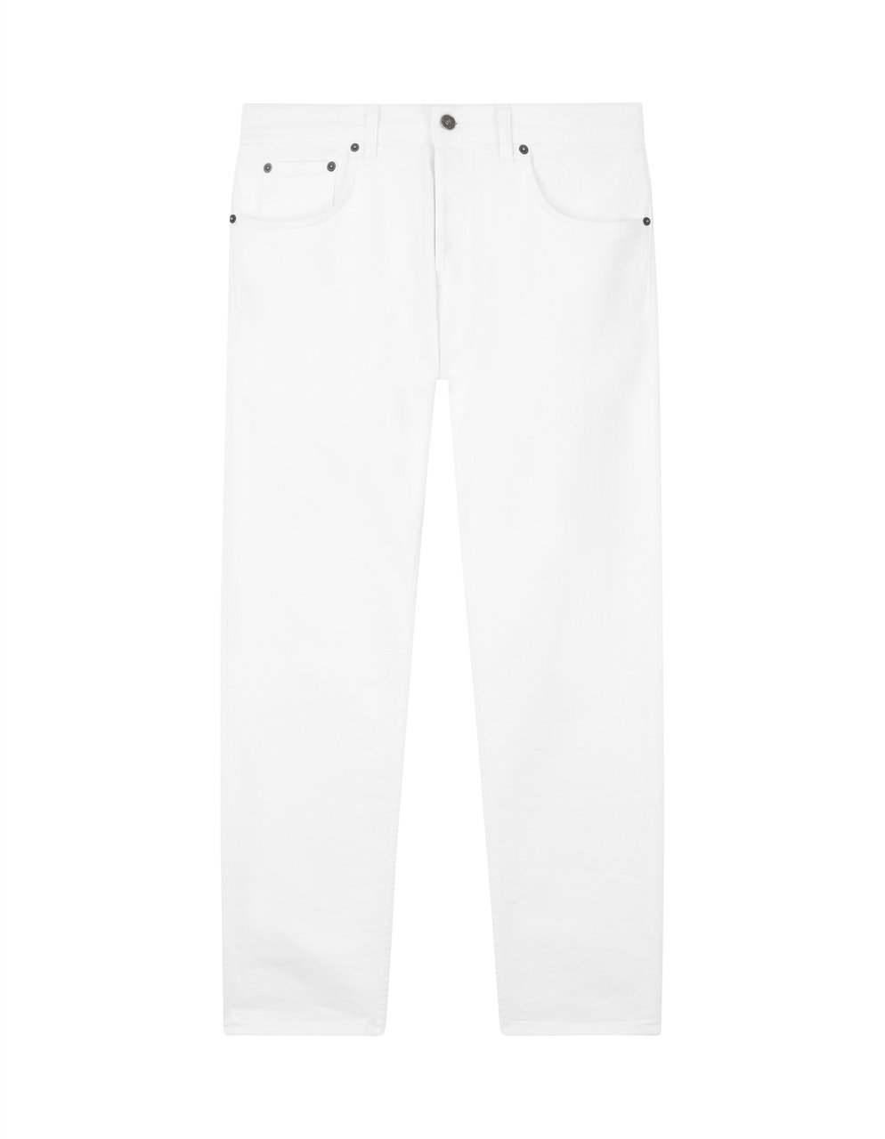 Dondup Trousers Bianco Wit