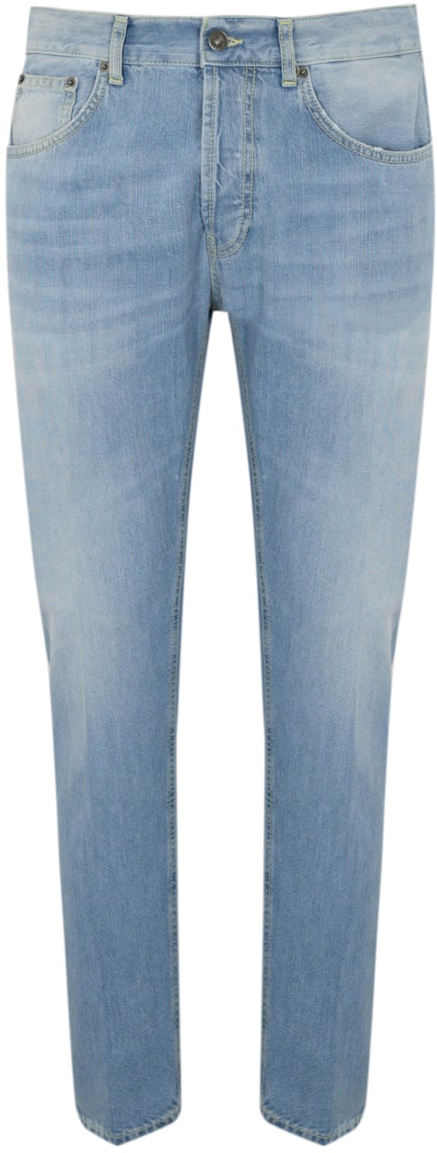 Dondup Trousers Light Denim Blauw