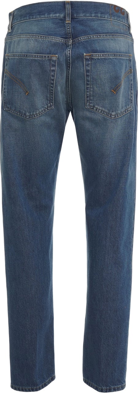 Dondup Slim fit jeans 'Dian' Blauw