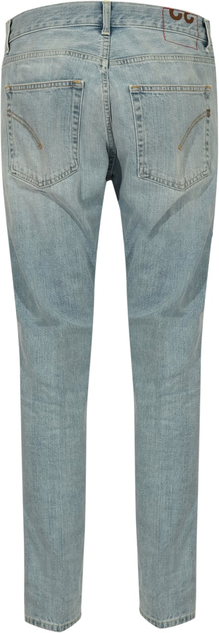 Dondup Trousers Blue Blauw