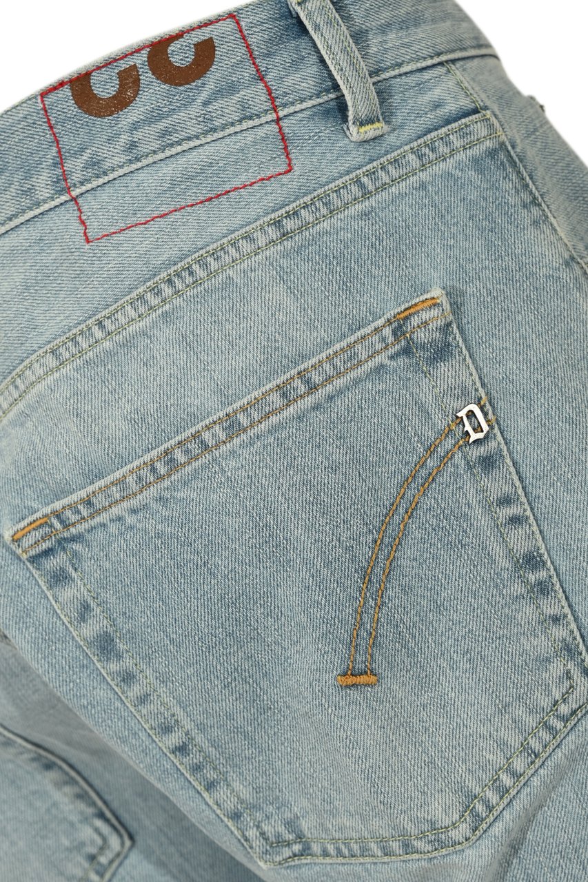 Dondup Trousers Blue Blauw