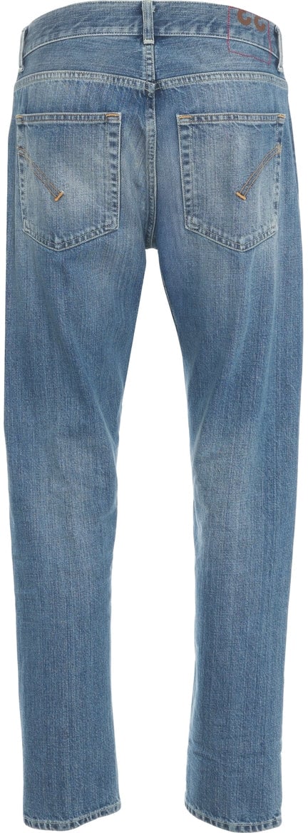 Dondup Slim fit jeans 'Dian' Blauw