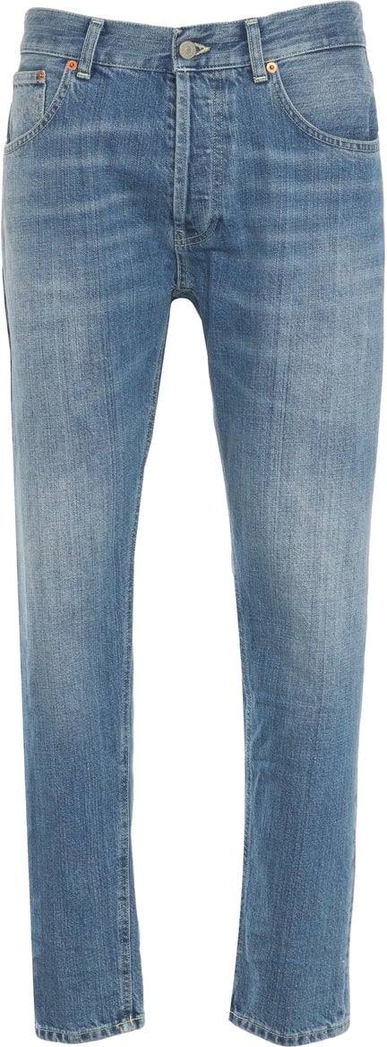 Dondup Slim fit jeans 'Dian' Blauw