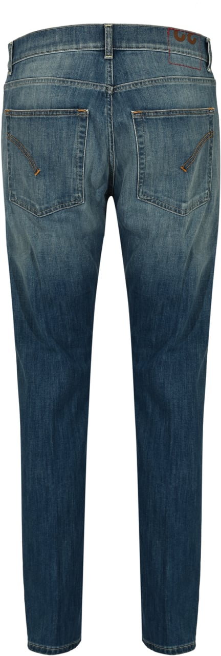 Dondup Trousers Blue Blauw