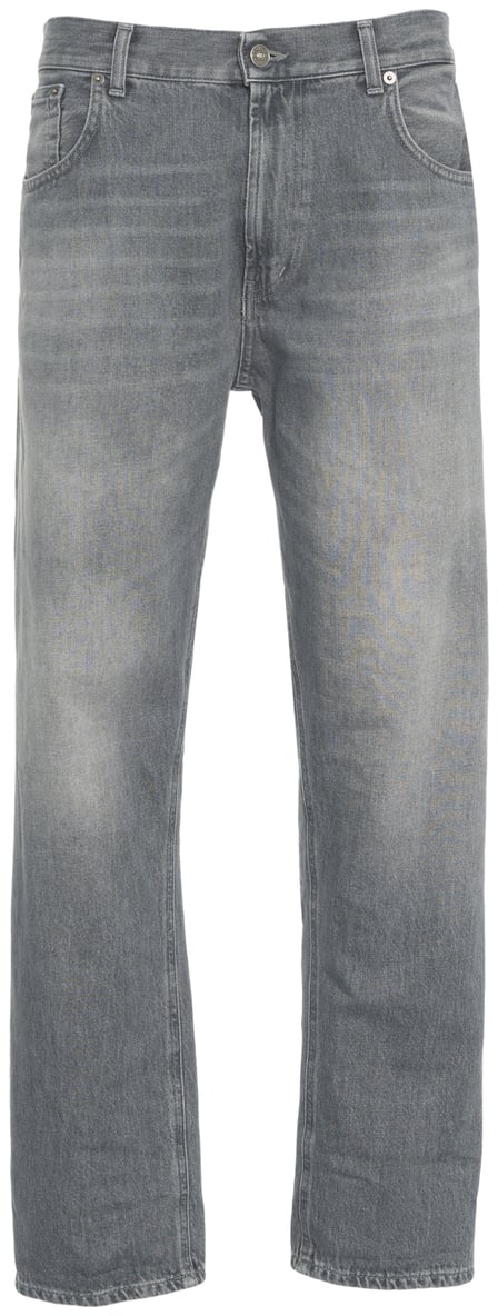 Dondup Jeans straight cut 'Ervin' Grijs