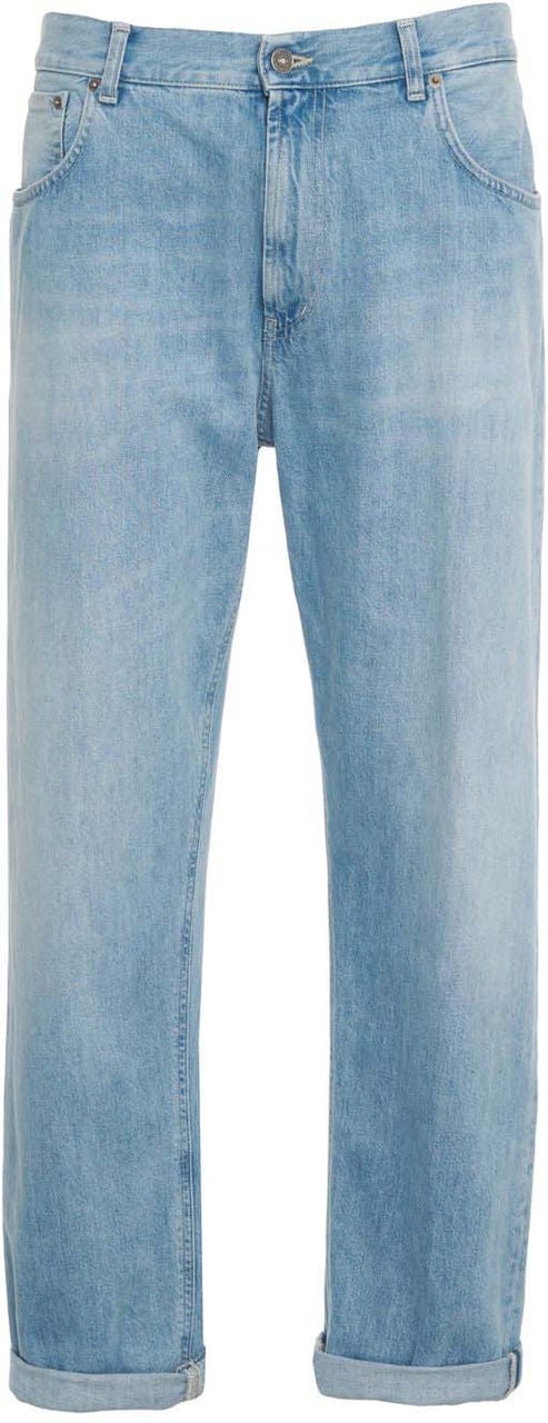Dondup Loose fit jeans 'Ervin' Blauw