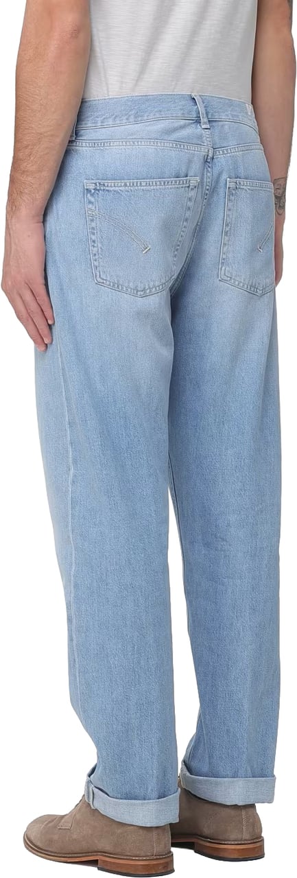 Dondup Jeans Denim Chiaro Lichtblauw