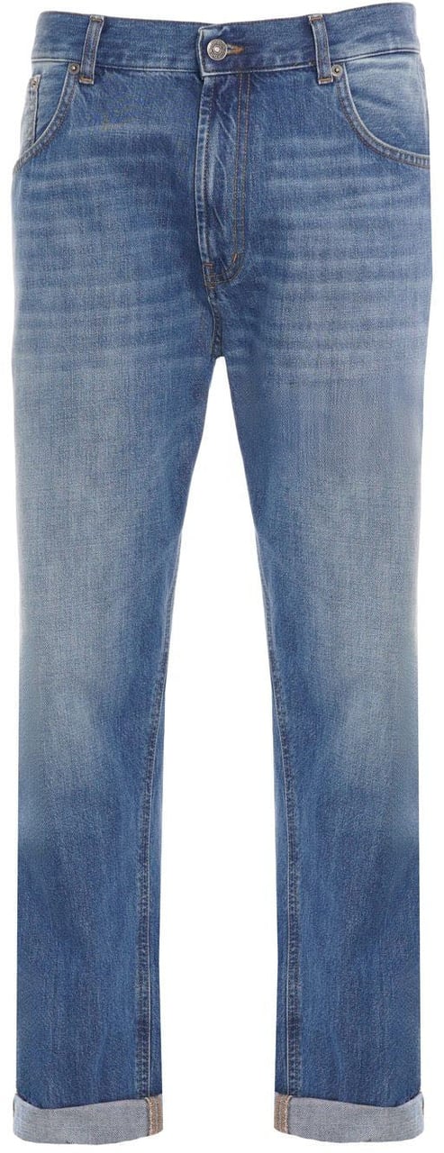 Dondup Loose fit jeans 'Ervin' Blauw