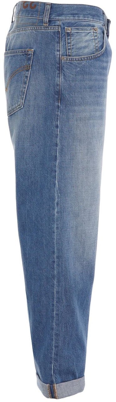Dondup Loose fit jeans 'Ervin' Blauw