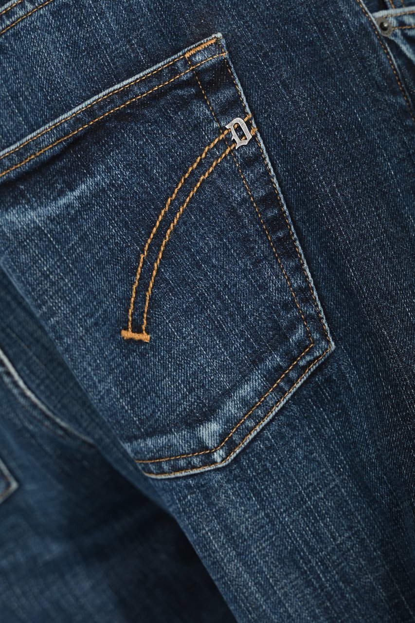 Dondup Trousers Blue Blauw