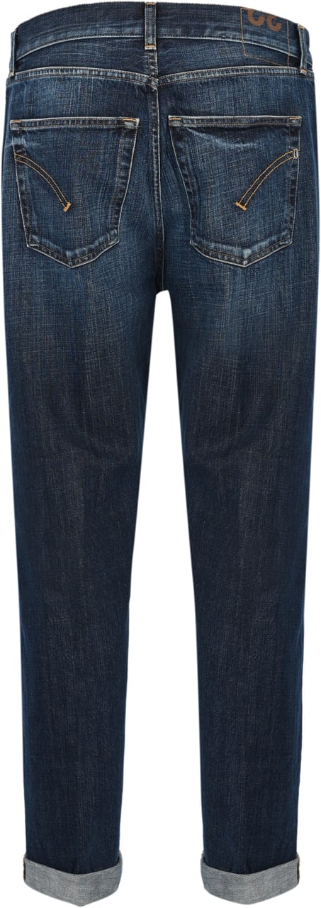 Dondup Trousers Blue Blauw