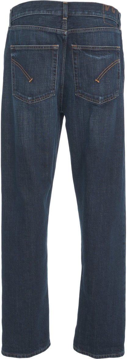 Dondup Straight leg jeans 'Ervin' Blauw