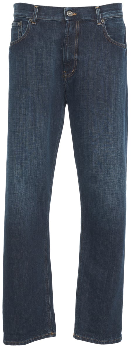 Dondup Jeans straight leg 'Ervin' Blauw