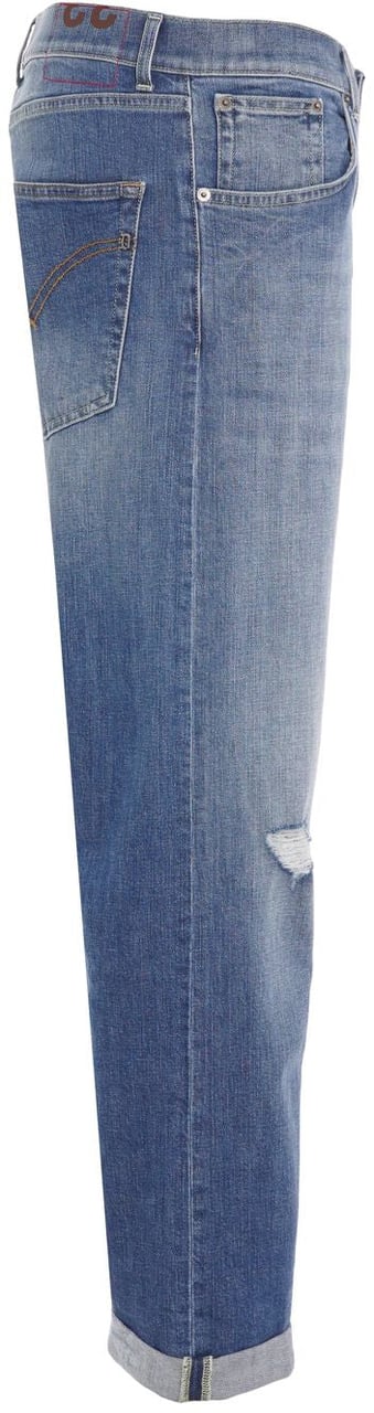 Dondup Loose fit jeans 'Ervin' Blauw