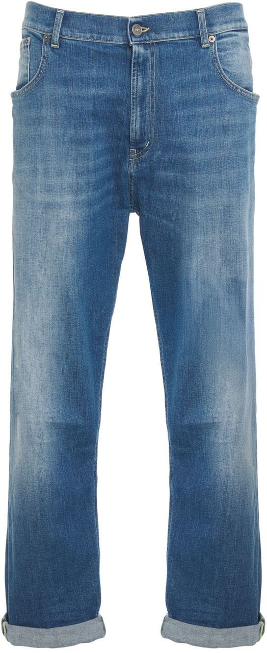 Dondup Loose fit jeans 'Ervin' Blauw
