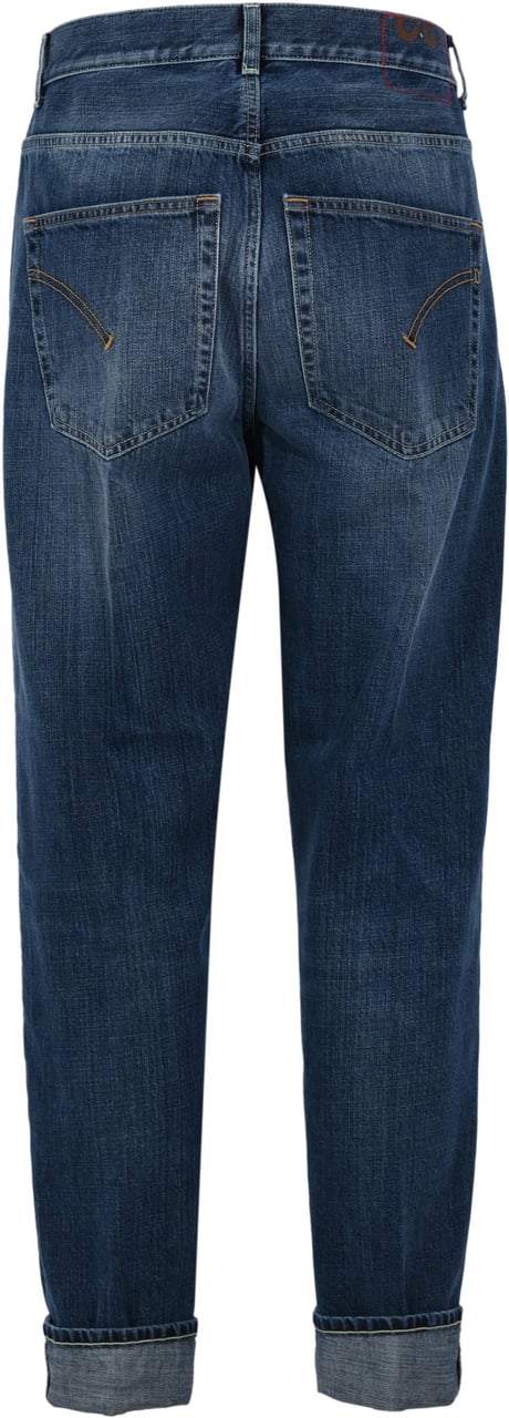 Dondup Trousers Blue Blauw