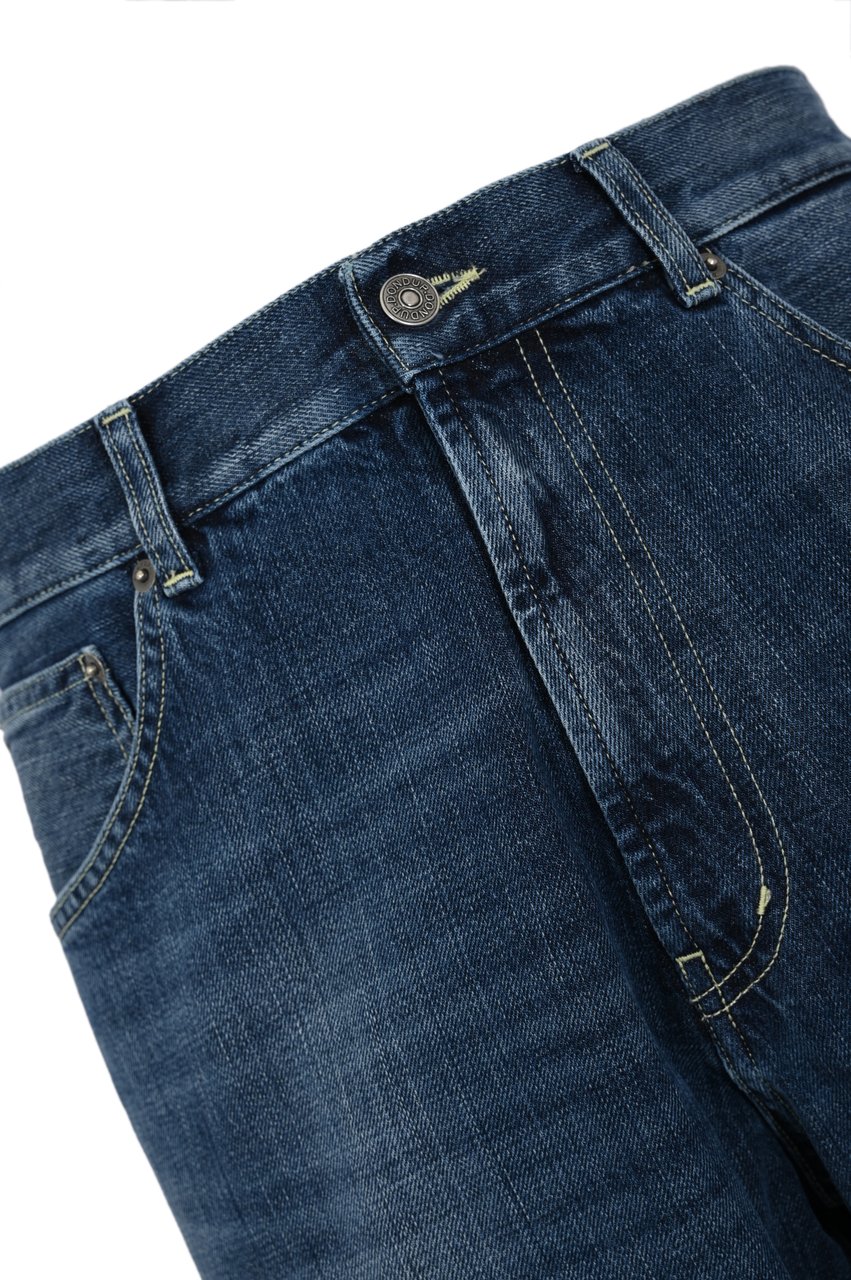 Dondup Trousers Blue Blauw