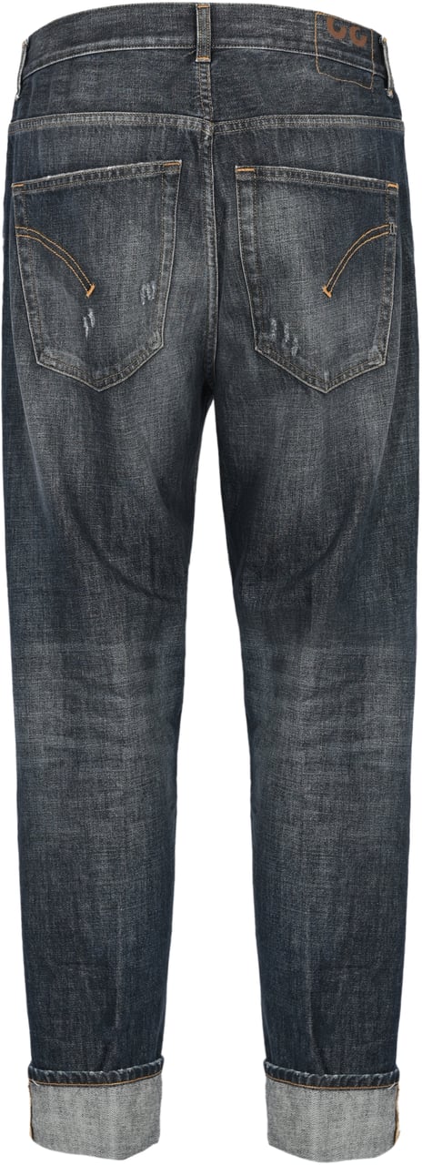 Dondup Trousers Blue Blauw