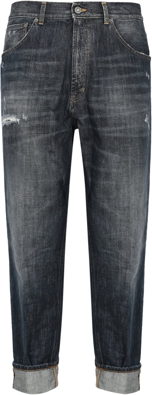 Dondup Trousers Blue Blauw