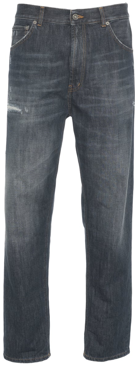 Dondup Jeans straight leg Grijs