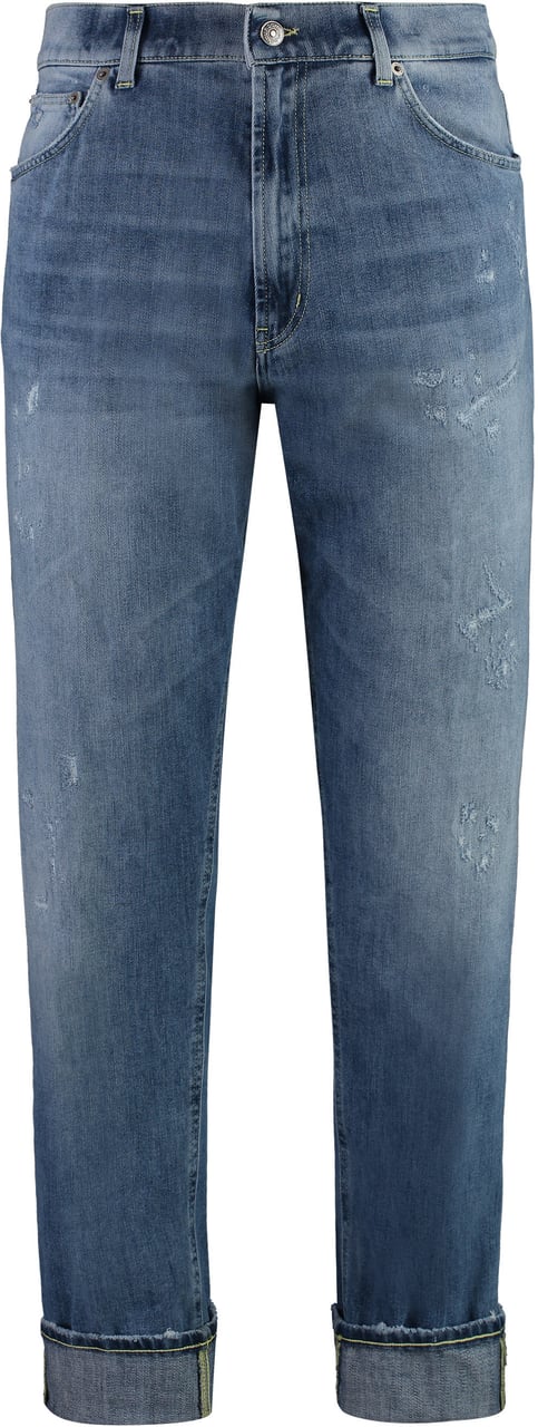 Dondup Paco slim fit jeans Blauw
