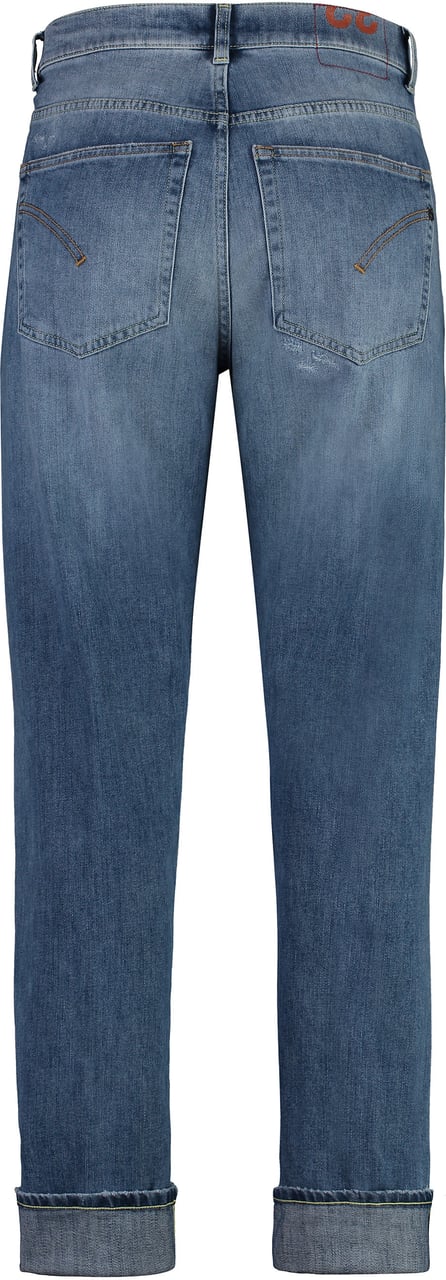 Dondup Paco slim fit jeans Blauw