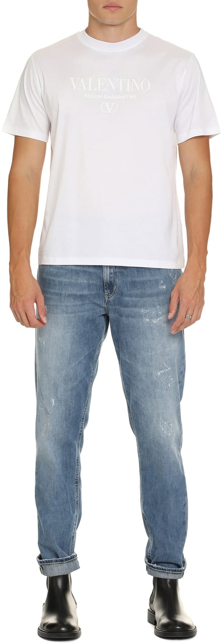 Dondup Paco slim fit jeans Blauw