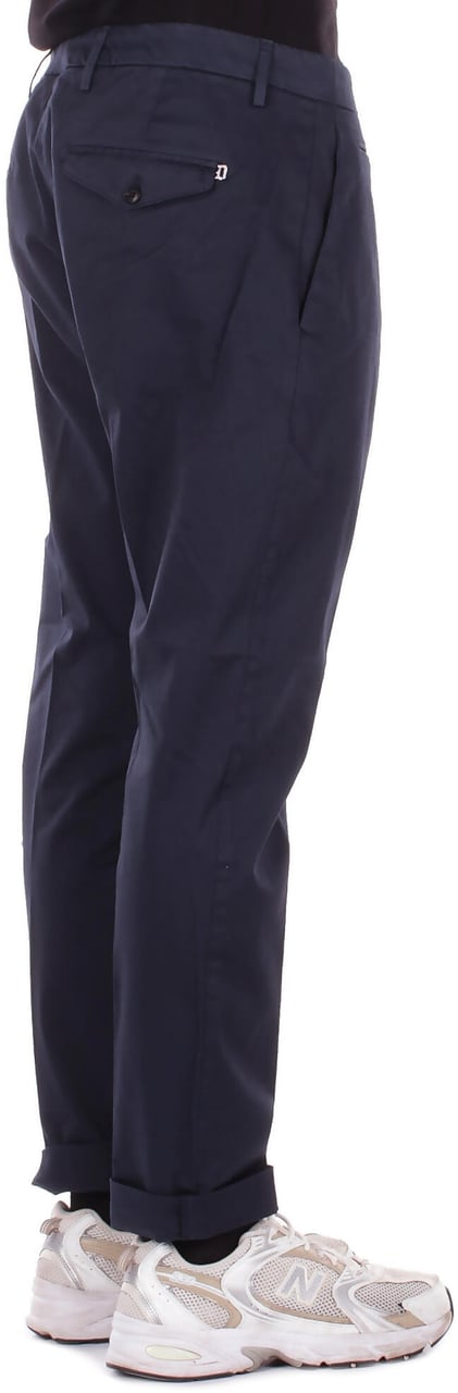 Dondup Trousers Blu Navy