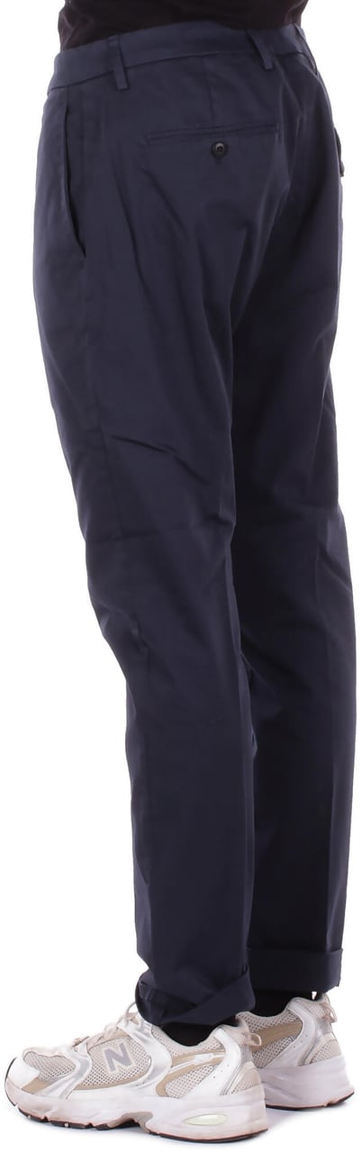 Dondup Trousers Blue Blauw