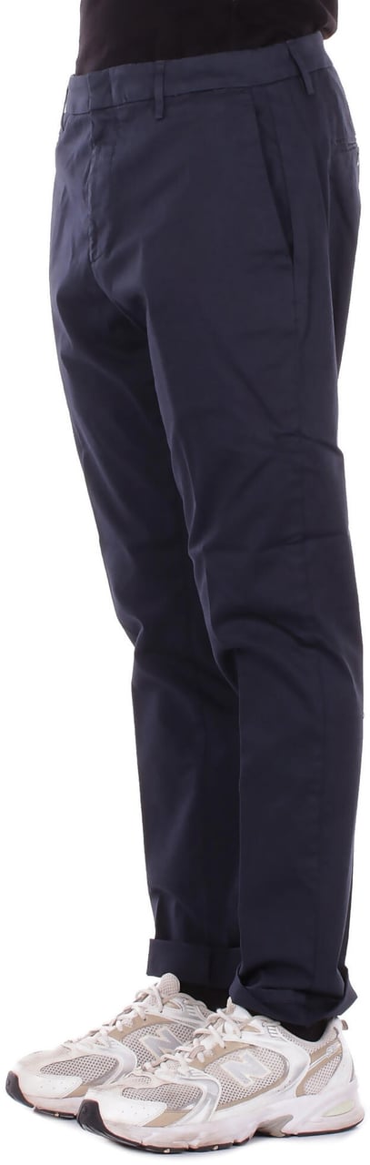 Dondup Trousers Blue Blauw