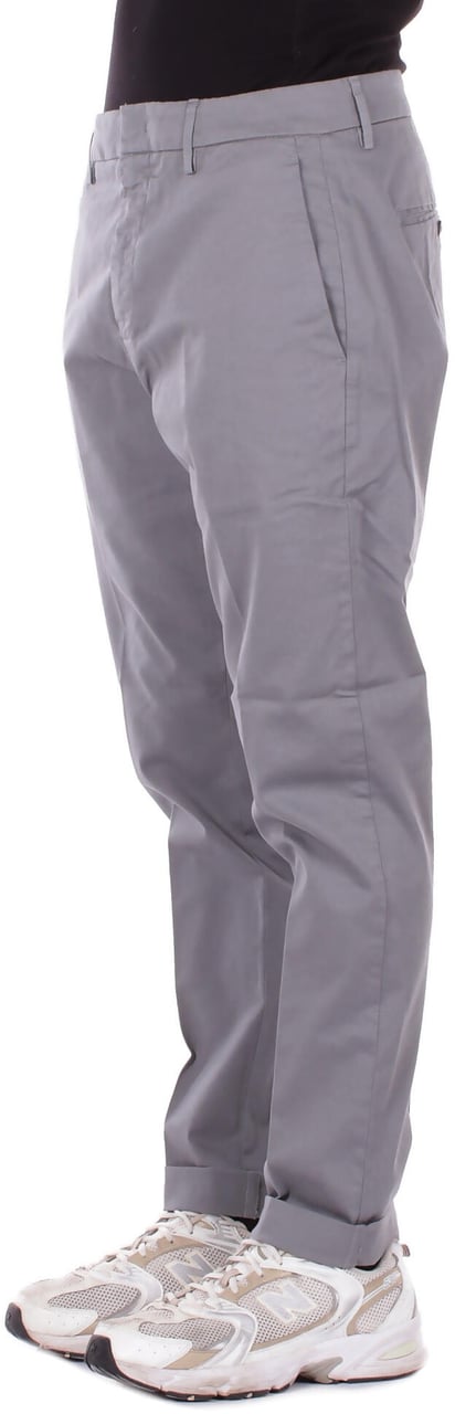 Dondup Trousers Grey Grijs