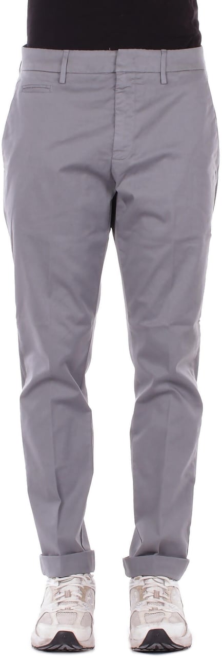 Dondup Trousers Grey Grijs