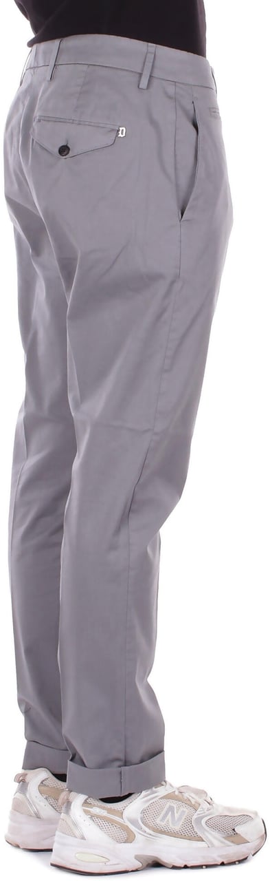 Dondup Trousers Grigio Lichtgrijs