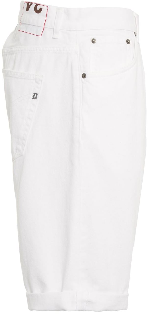 Dondup Denim Bermuda shorts 'Lenz' Wit