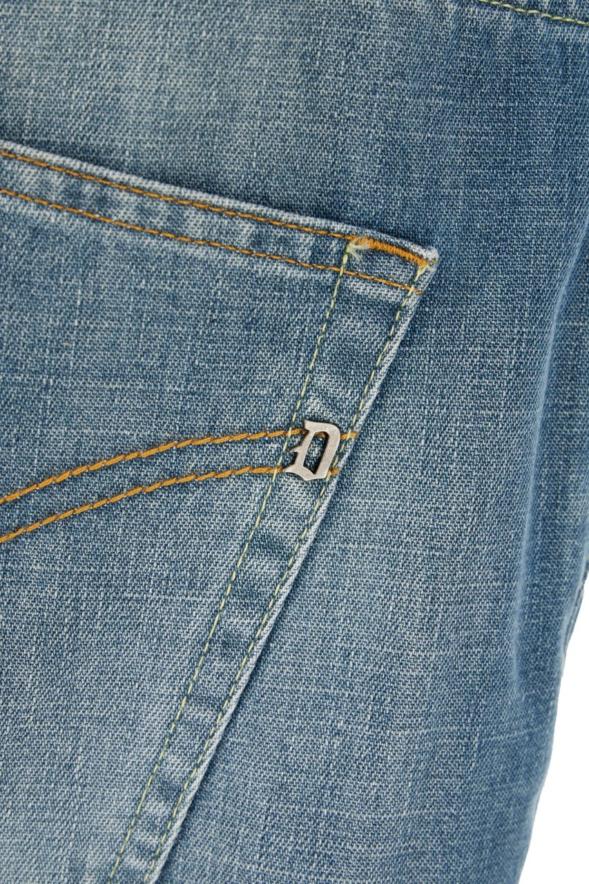 Dondup Dondup Denim bermuda shorts Blauw