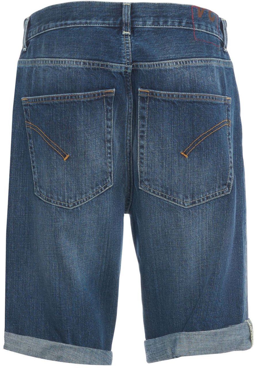 Dondup Denim bermuda 'Lenz' Blauw