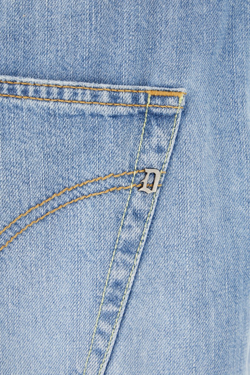 Dondup Dondup Denim bermuda shorts Blauw