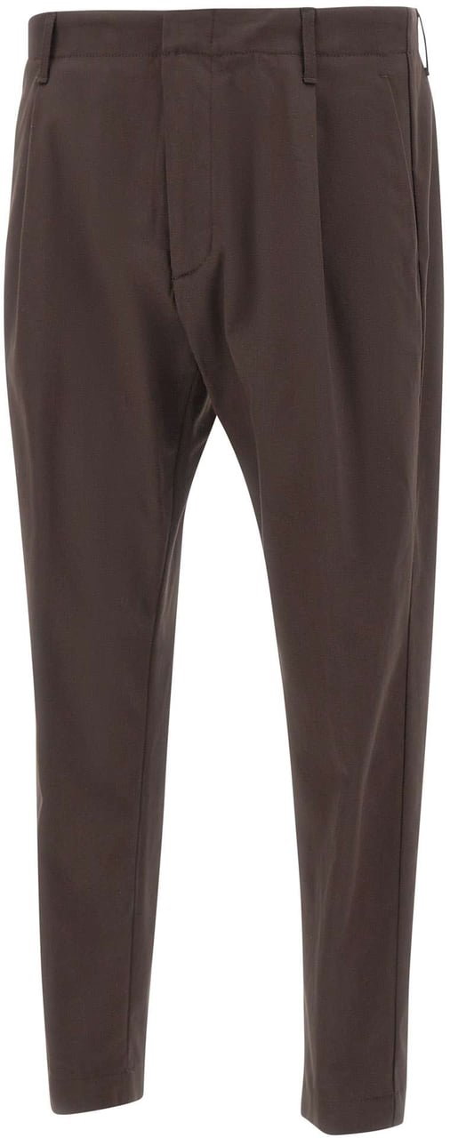 Dondup Trousers Brown Bruin