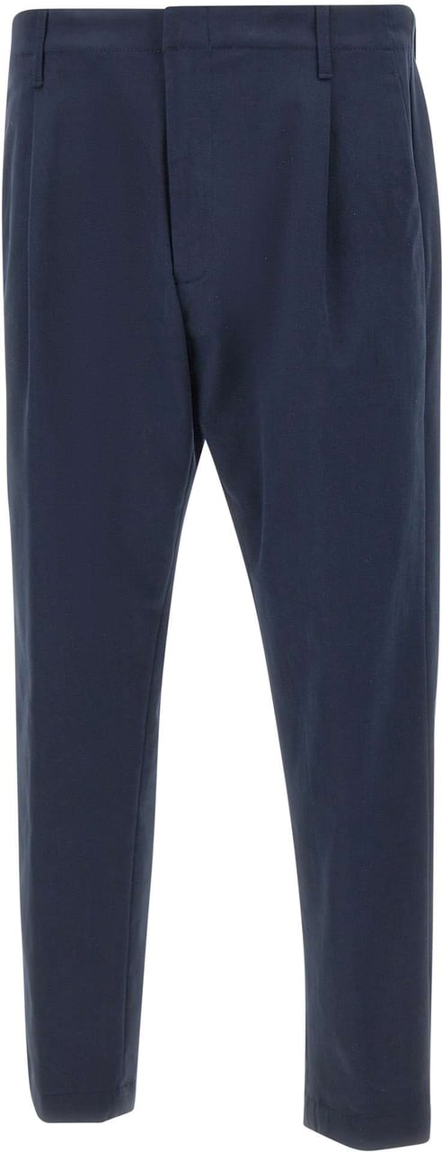 Dondup Trousers Blue Blauw